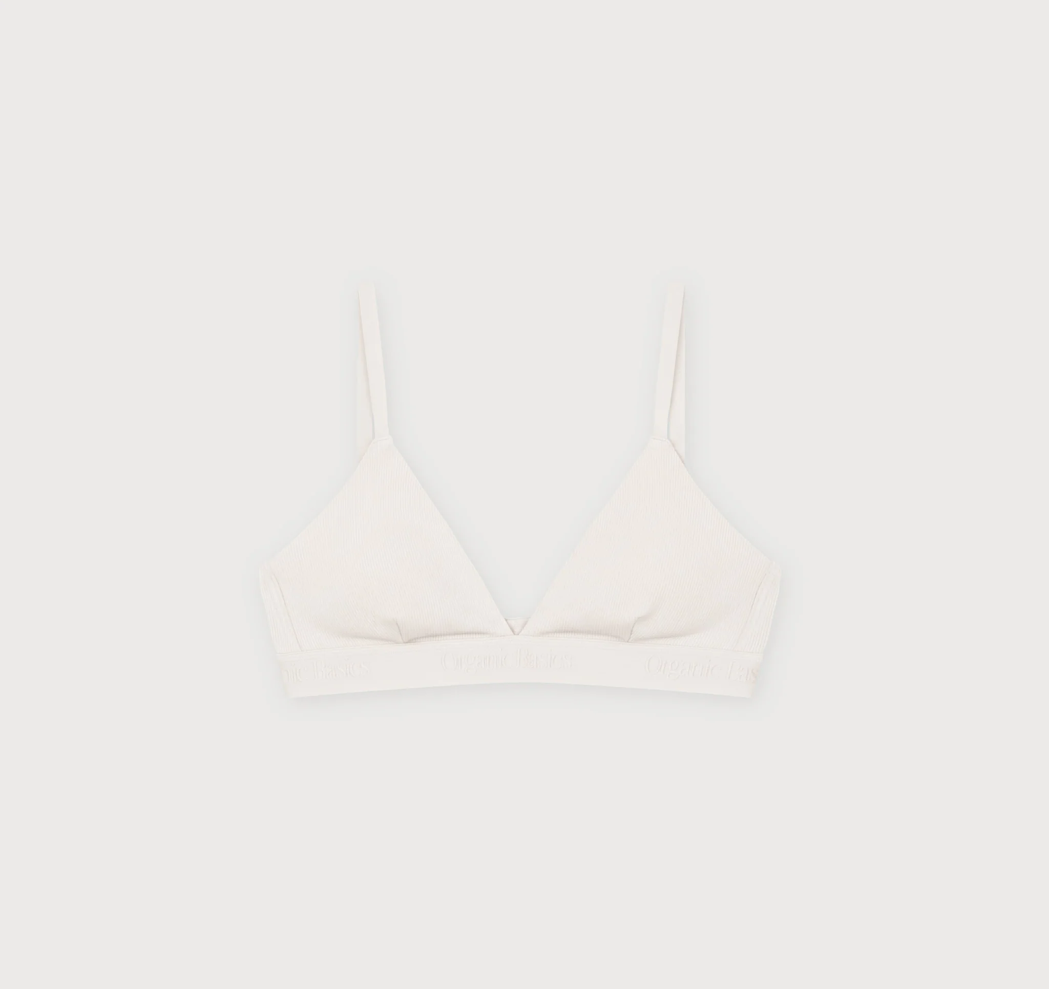 Core Rib Triangle Bralette