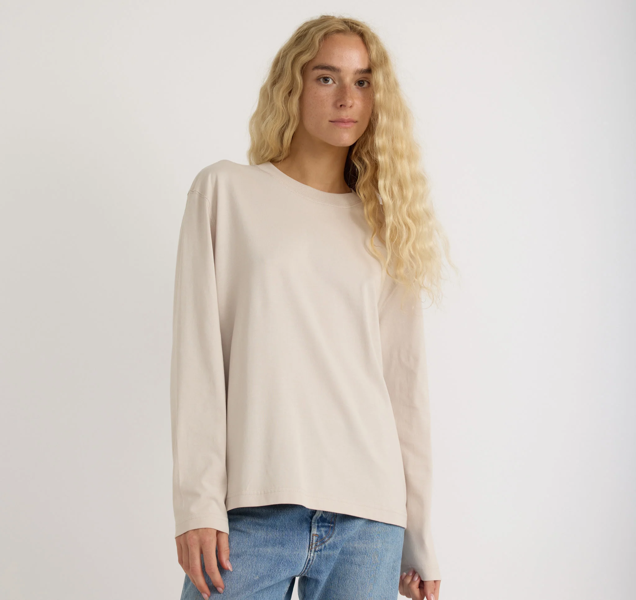 True Heavy Boxy Long Sleeve Tee - Image 2